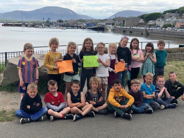 Stromness P2s wish Karen luck